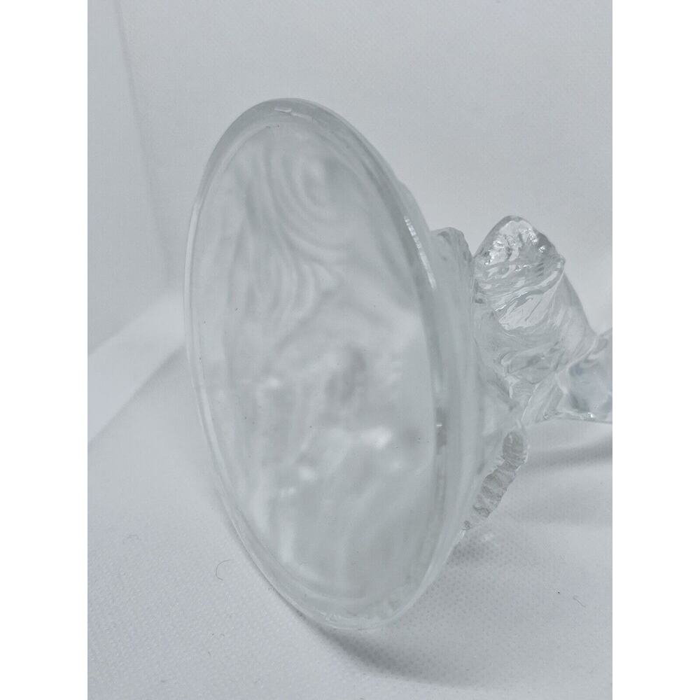 Cristal D’Arques Dolphin Figurine Clear 24% Lead Crystal Made in France Vintage - Picture 6 of 8